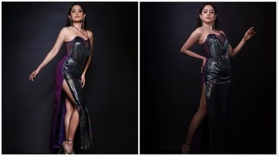 Nushrratt Bharuccha goes bold and glamorous for the gram as she drops a slew of photos of herself in a stunning ombre corset dress. (Instagram/@nushrrattbharuccha) Nushrratt Bharuccha goes bold and glamorous for the gram as she drops a slew of photos of herself in a stunning ombre corset dress. (Instagram/@nushrrattbharuccha)