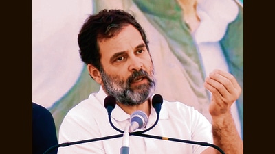Congress leader Rahul Gandhi was disqualified as Lok Sabha MP from Kerala’s Wayanad on March 24. (ANI) Congress leader Rahul Gandhi was disqualified as Lok Sabha MP from Kerala’s Wayanad on March 24. (ANI)