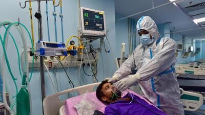 India’s total health bill was ₹655800 crore in 2019-20, according to NHA estimates. This is 9.96% more than in 2018-19. (PTI) India’s total health bill was ₹655800 crore in 2019-20, according to NHA estimates. This is 9.96% more than in 2018-19. (PTI)