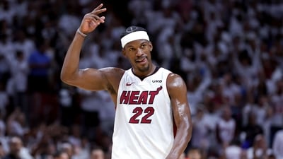 Jimmy Butler #22 of the Miami Heat (Getty Images via AFP)