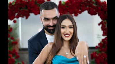 Krissann Barretto with beau Nathan Karamchandani (Photos: Ara Alexandar)