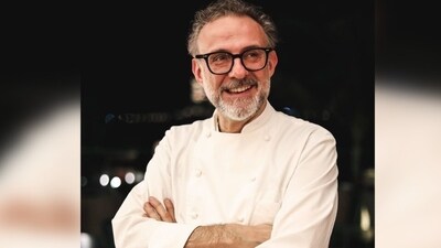 Massimo Bottura came to India this year to cook two dinners at the Leela Palace in Delhi. (Instagram)