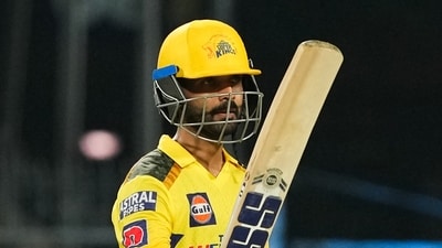Kolkata: Chennai Super Kings batter Ajinkya Rahane celebrates his half century during the IPL 2023 cricket match between Kolkata Knight Riders and Chennai Super Kings at Eden Gardens in Kolkata, Sunday, April 23, 2023. (PTI Photo/Swapan Mahapatra)(PTI04_23_2023_000392B) (PTI) Kolkata: Chennai Super Kings batter Ajinkya Rahane celebrates his half century during the IPL 2023 cricket match between Kolkata Knight Riders and Chennai Super Kings at Eden Gardens in Kolkata, Sunday, April 23, 2023. (PTI Photo/Swapan Mahapatra)(PTI04_23_2023_000392B) (PTI)