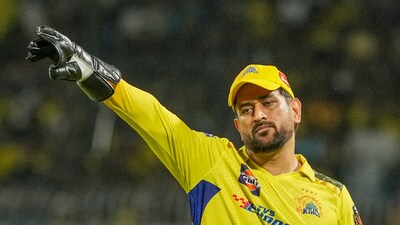 Chennai Super Kings skipper M S Dhoni during the IPL 2023 cricket match between Kolkata Knight Riders and Chennai Super Kings (PTI) Chennai Super Kings skipper M S Dhoni during the IPL 2023 cricket match between Kolkata Knight Riders and Chennai Super Kings (PTI)