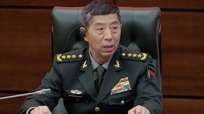 Chinese Defence Minister Li Shangfu. (File/ AFP) Chinese Defence Minister Li Shangfu. (File/ AFP)