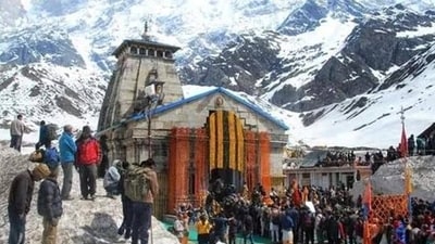 The first batch of pilgrims left Haridwar for the Char Dham Yatra on Saturday. (File)