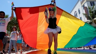 The initiative, introduced by the non profit organisation ‘LGBT Youth Scotland’, aims to foster acceptance among teachers and students. (Getty Images via AFP) The initiative, introduced by the non profit organisation ‘LGBT Youth Scotland’, aims to foster acceptance among teachers and students. (Getty Images via AFP)