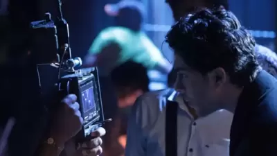 Aryan Khan behind the scenes of ad featuring Shah Rukh Khan. Aryan Khan behind the scenes of ad featuring Shah Rukh Khan.