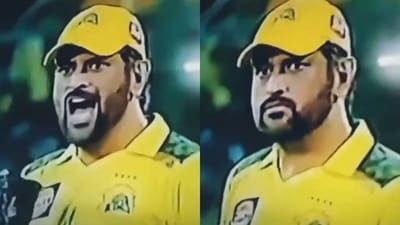 Unseen footage of MS Dhoni losing his cool Unseen footage of MS Dhoni losing his cool