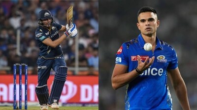 Shubman Gill; Arjun Tendulkar Shubman Gill; Arjun Tendulkar