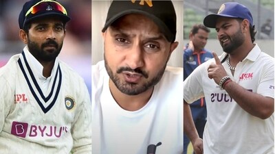 Ajinkya Rahane; Harbhajan Singh; Rishabh Pant