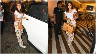 Sara Ali Khan had a Monday of fashion high. Here’s proof (HT photos/Varinder Chawla) Sara Ali Khan had a Monday of fashion high. Here’s proof (HT photos/Varinder Chawla)