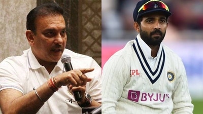 Ravi Shastri; Ajinkya Rahane Ravi Shastri; Ajinkya Rahane