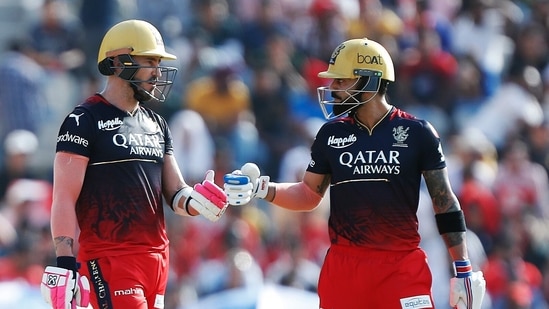 RCB are expected to field an unchanged XI in their IPL 2023 match vs KKR. (IPL Twitter)