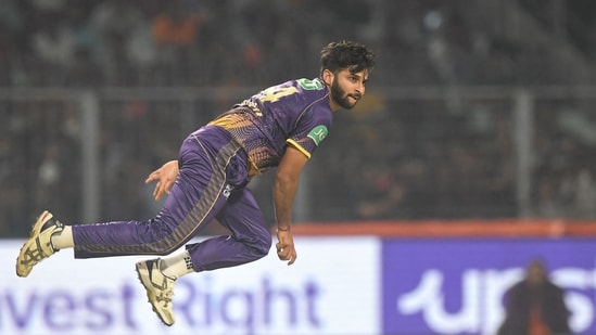 Shardul Thakur in action for KKR. (AFP)