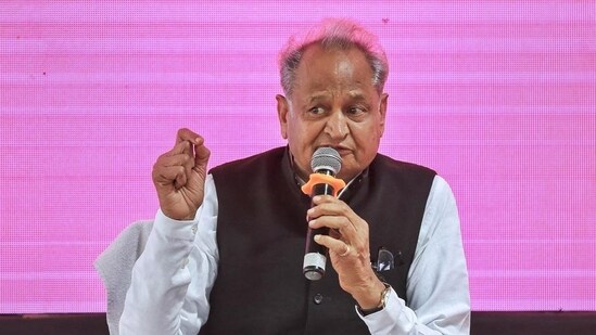 Rajasthan CM Ashok Gehlot (HT_PRINT)