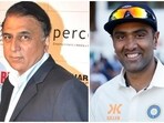Sunil Gavaskar and R Ashwin Sunil Gavaskar and R Ashwin
