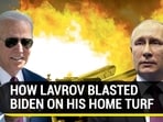 HOW LAVROV BLASTED BIDEN ON HIS HOME TURF