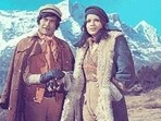 Zeenat Aman shared a throwback picture with Dev Anand.