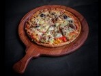 The restaurant's out-of-the-box pizza menu is going viral online. The restaurant's out-of-the-box pizza menu is going viral online.