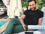 Kareena Kapoor shared a photo of Saif Ali Khan. Kareena Kapoor shared a photo of Saif Ali Khan.