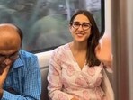Sara Ali Khan took to her Instagram Stories to share a picture of herself inside a Mumbai Metro. Sara Ali Khan took to her Instagram Stories to share a picture of herself inside a Mumbai Metro.