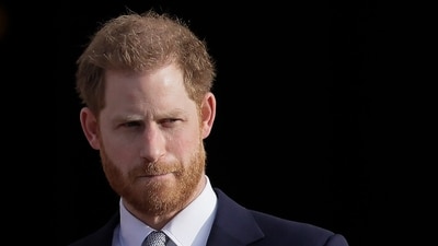 Prince Harry: Britain's Prince Harry arrives in the gardens of Buckingham Palace in London. (AP File) Prince Harry: Britain's Prince Harry arrives in the gardens of Buckingham Palace in London. (AP File)