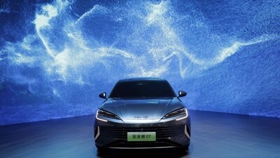 A BYD Co. Destroyer 07 plug-in-hybrid-electric vehicle (PHEV) at the Shanghai Auto Show in Shanghai, China. (Bloomberg) A BYD Co. Destroyer 07 plug-in-hybrid-electric vehicle (PHEV) at the Shanghai Auto Show in Shanghai, China. (Bloomberg)