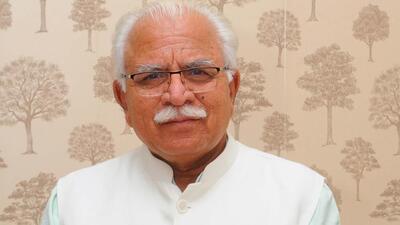 Haryana CM Manohar Lal Khattar held a discussion regarding the school curriculum and moral education of children according to the NCF on Wednesday. (HT File) Haryana CM Manohar Lal Khattar held a discussion regarding the school curriculum and moral education of children according to the NCF on Wednesday. (HT File)