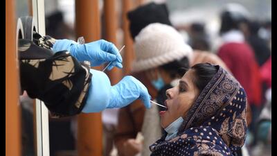 In the past 48 hours, 87,000 Covid samples were tested in the state. (File Photo)
