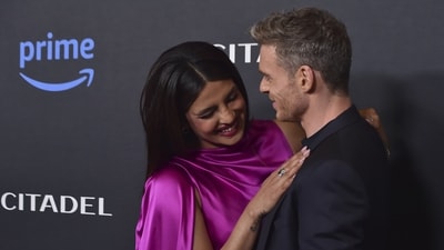 Priyanka and Richard Madden, who also plays a spy, Mason Kane, will be seen together on the screen for the first time in Citadel. Their chemistry has been praised by many on social media. (AP) Priyanka and Richard Madden, who also plays a spy, Mason Kane, will be seen together on the screen for the first time in Citadel. Their chemistry has been praised by many on social media. (AP)