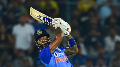 Suryakumar Yadav is on top of the ICC men's T20I player rankings. (PTI) Suryakumar Yadav is on top of the ICC men's T20I player rankings. (PTI)