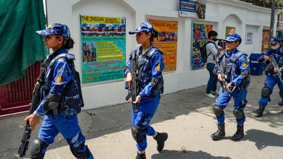 The Indian School in Delhi's Sadiq Nagar had received bomb threats twice -- in April this year and in November 2022. (PTI/ Representative image) The Indian School in Delhi's Sadiq Nagar had received bomb threats twice -- in April this year and in November 2022. (PTI/ Representative image)