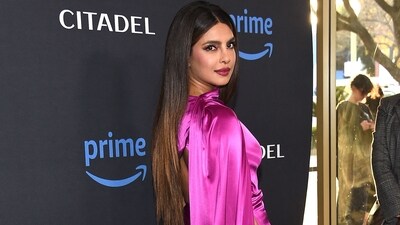 Priyanka Chopra arrives for the Los Angeles red carpet and fan screening of Prime Video's Citadel. (AFP) Priyanka Chopra arrives for the Los Angeles red carpet and fan screening of Prime Video's Citadel. (AFP)