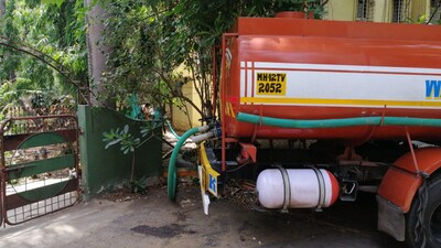Pune district guardian minister Chandrakant Patil on Wednesday directed the Pune Municipal Corporation (PMC) not to immediately introduce the once-a-week water cuts (HT FILE PHOTO) Pune district guardian minister Chandrakant Patil on Wednesday directed the Pune Municipal Corporation (PMC) not to immediately introduce the once-a-week water cuts (HT FILE PHOTO)