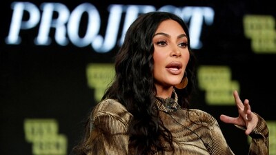 Television personality Kim Kardashian attends a panel for the documentary "Kim Kardashian West: The Justice Project". (REUTERS)
