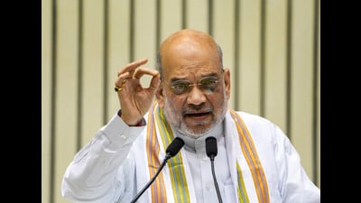 Union home minister Amit Shah said that the nano DAP would increase crop productivity, add to farm incomes and save subsidies. (PTI) Union home minister Amit Shah said that the nano DAP would increase crop productivity, add to farm incomes and save subsidies. (PTI)