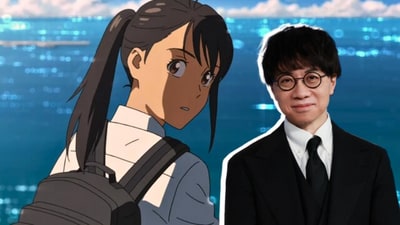 In an exclusive interview with Looper, Shinkai revealed that his recent anime masterpiece "Suzume" was originally intended to feature a romance between two women. (Makoto Shinkai) In an exclusive interview with Looper, Shinkai revealed that his recent anime masterpiece "Suzume" was originally intended to feature a romance between two women. (Makoto Shinkai)