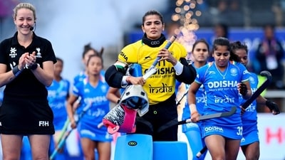 India women's hockey team goalkeeper Savita (Hockey India) India women's hockey team goalkeeper Savita (Hockey India)
