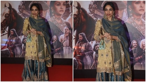 Sobhita Dhulipala posed for the cameras. (HT Photos/Varinder Chawla) Sobhita Dhulipala posed for the cameras. (HT Photos/Varinder Chawla)
