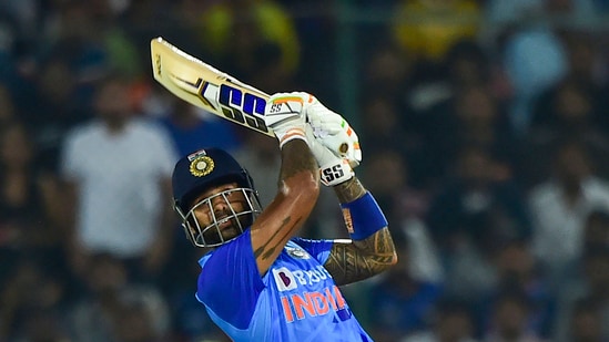 Suryakumar Yadav is on top of the ICC men's T20I player rankings. (PTI)