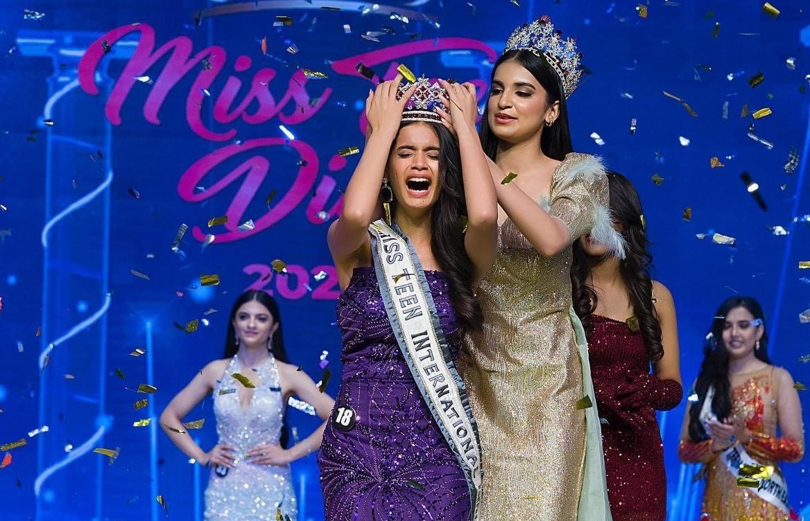 The model-cum-child actor was recently the youngest Indian teen to win Miss Teen International India 2023 (HT Photo)