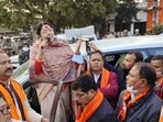 West Bengal BJP MP Locket Chatterjee.