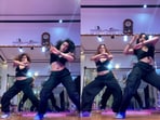 Women dance to Taki Taki. Women dance to Taki Taki.