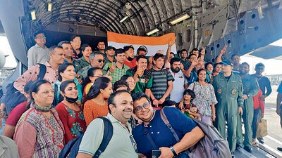 Back from Sudan, Indians recount the horror of their experiences Back from Sudan, Indians recount the horror of their experiences