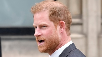 Prince Harry Lawsuit: Britain's Prince Harry leaves the Royal Courts Of Justice in London. (AP) Prince Harry Lawsuit: Britain's Prince Harry leaves the Royal Courts Of Justice in London. (AP)