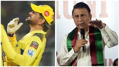 Sunil Gavaskar issued a noteworthy statement on-air after MS Dhoni's unsuccessful DRS call (PTI-ANI) Sunil Gavaskar issued a noteworthy statement on-air after MS Dhoni's unsuccessful DRS call (PTI-ANI)