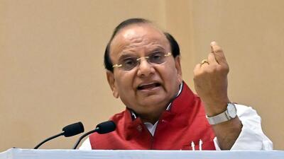 Delhi lieutenant governor VK Saxena urged the law enforcement agencies to work in a “mission mode” to make Delhi ‘drug-free’. (ANI) Delhi lieutenant governor VK Saxena urged the law enforcement agencies to work in a “mission mode” to make Delhi ‘drug-free’. (ANI)