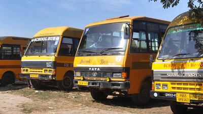 Even as the Panchkula school bus accident, reported last week, sent alarm bells ringing, little is being done on ground to ensure the safety of school students. (HT File) Even as the Panchkula school bus accident, reported last week, sent alarm bells ringing, little is being done on ground to ensure the safety of school students. (HT File)