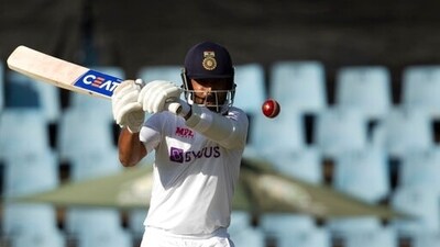India's Ajinkya Rahane plays a delivery from South Africa's Kagiso Rabada during the Test Cricket match between South Africa India at Centurion Park in Pretoria, South Africa, Sunday, Dec. 26, 2021 (AP) India's Ajinkya Rahane plays a delivery from South Africa's Kagiso Rabada during the Test Cricket match between South Africa India at Centurion Park in Pretoria, South Africa, Sunday, Dec. 26, 2021 (AP)